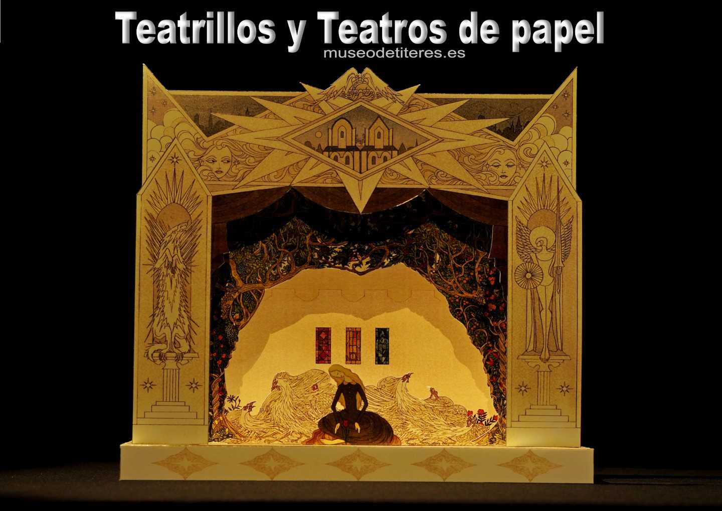 TEATRILLOS y TEATROS de Papel en el Museo el Taller de Títeres